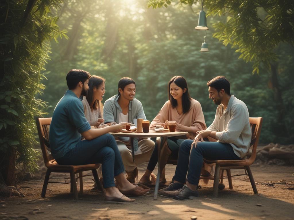 chill evening, Gazipur, coffee, friends gathering